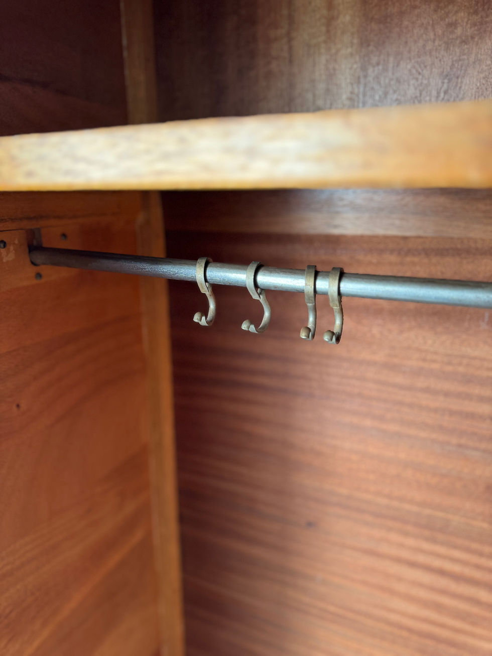 Miniature : Vintage Art Deco Style Single Wardrobe