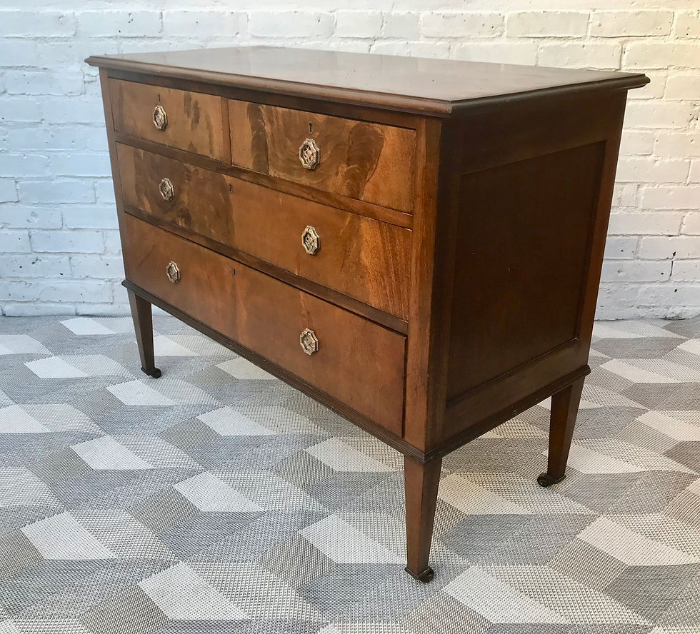 Miniature : Vintage Chest of Bedroom Drawers #476