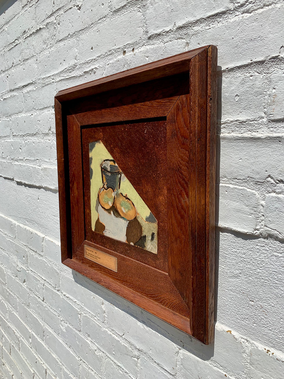 Thumbnail: Vintage Framed Print Still Life Art #987