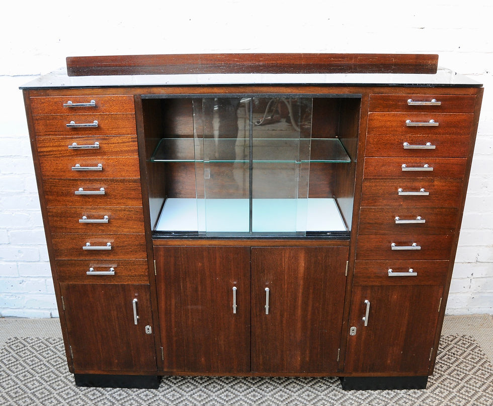 VINTAGE DENTIST CABINET SIDEBOARD