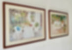Pair of Vintage Garden Conservatory Prints