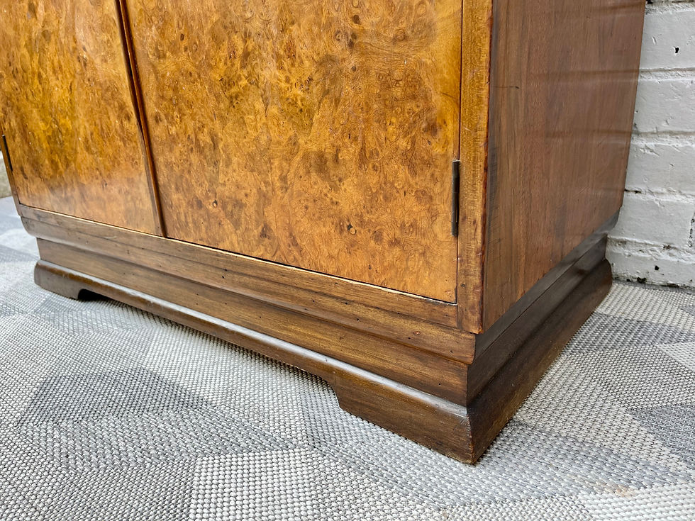 Miniatura: Art Deco Compactum Wardrobe Cupboard in Walnut