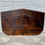 Miniature : Vintage Heptagon Wall Mirror Wood Frame #D83