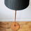 Miniature : VINTAGE WOOD AND COPPER FLOOR LAMP