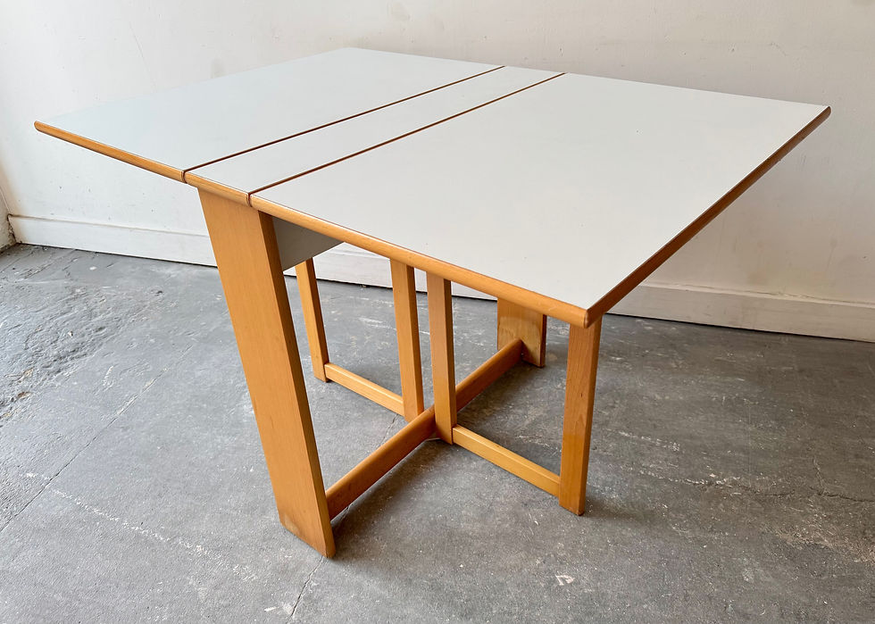 Miniatura: Vintage Formica Folding Dining Table