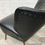 Miniature : Vintage Retro Cocktail Chair Black Vinyl #492
