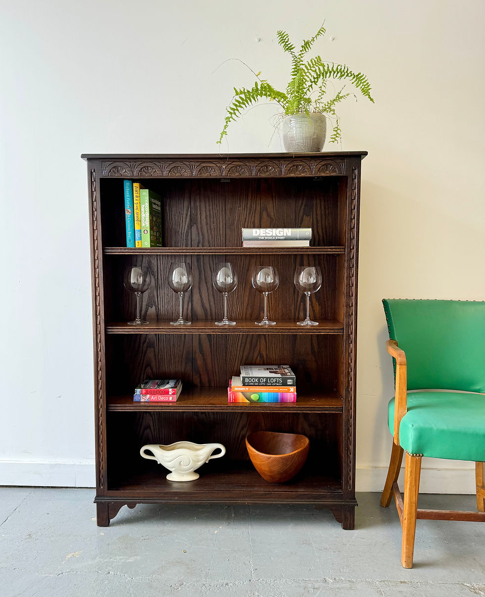 Miniatura: Art Deco Style Open Bookcase