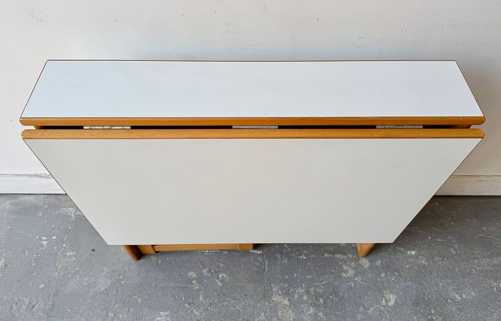 Miniatura: Vintage Formica Folding Dining Table