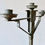 Miniature : Vintage Floor Standing Church Candelabra #D286