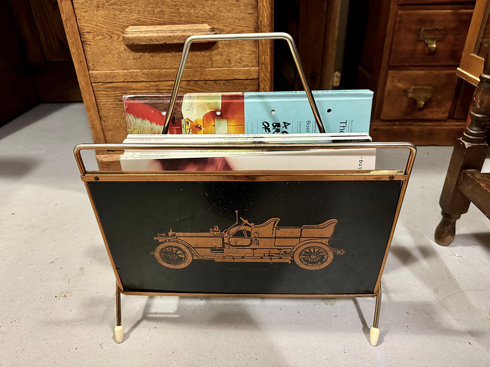 Miniatura: Vintage Wire Magazine Rack
