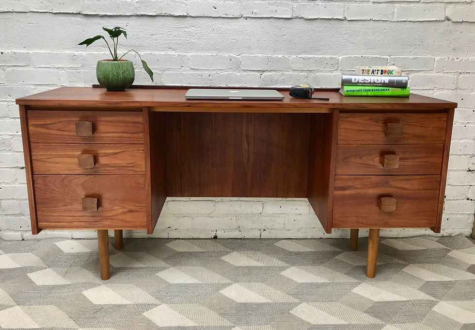 Miniatura: Vintage Retro Dressing Table Desk Sideboard #678