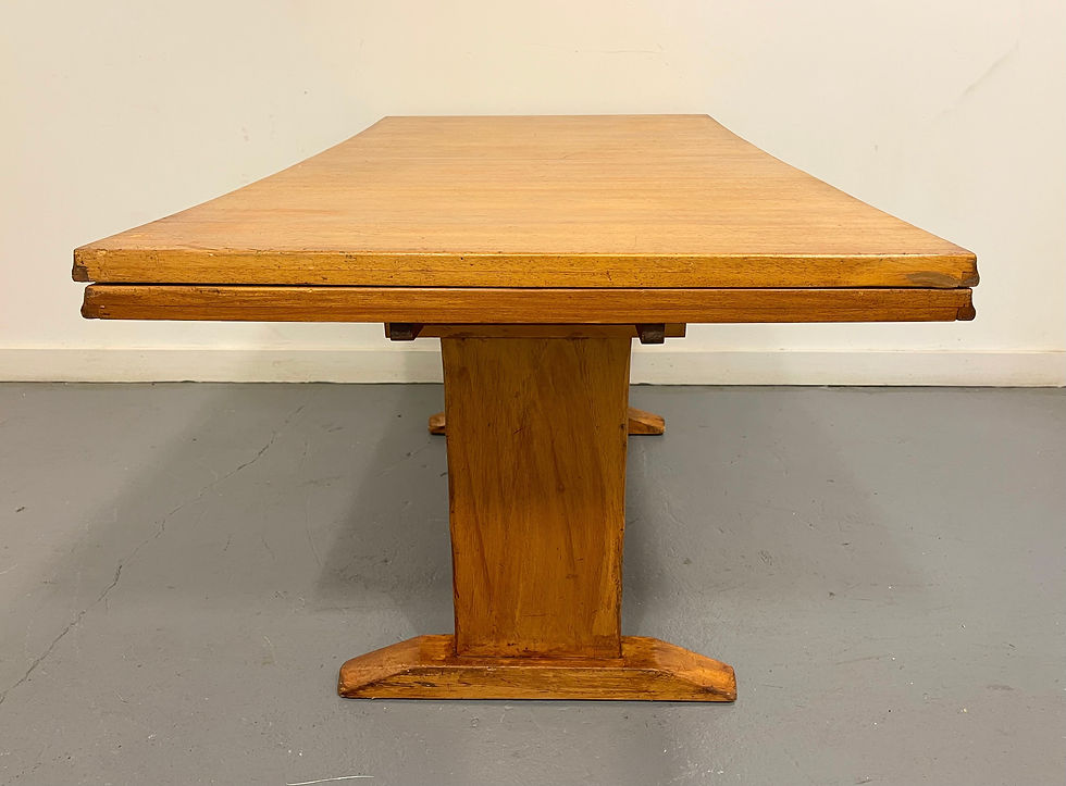 Miniatura: Large Mid Century Extending Dining Table