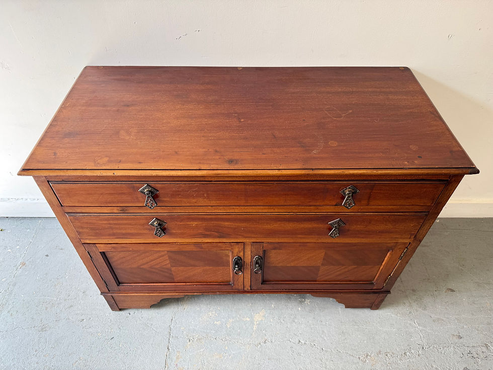 Miniatura: Mahogany Sideboard with Drawers and Cabinet top