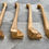 Miniature : Vintage Wooden Cabriole Furniture Legs Spares