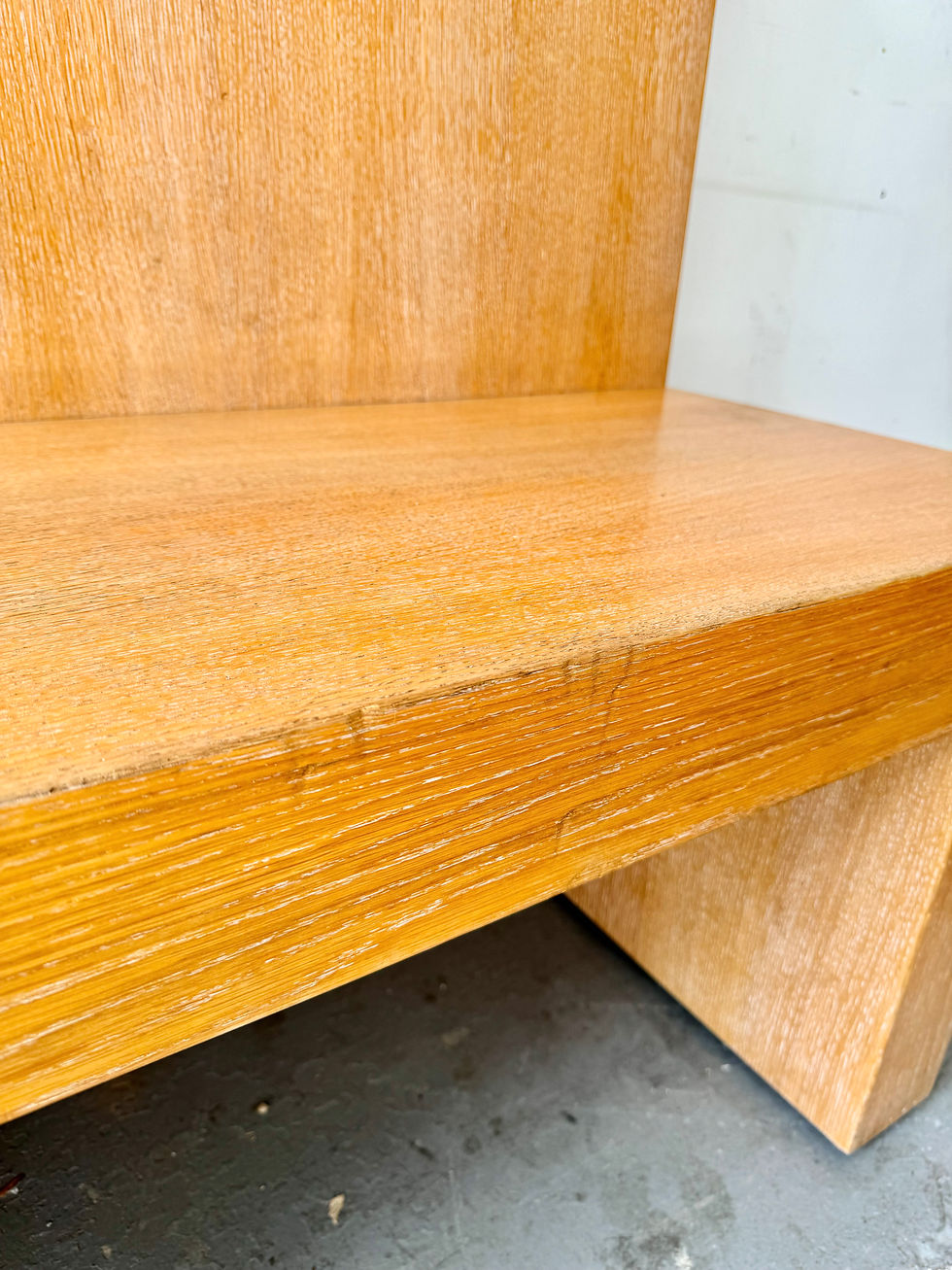 Miniatura: Large Wooden Indoor Dining Bench