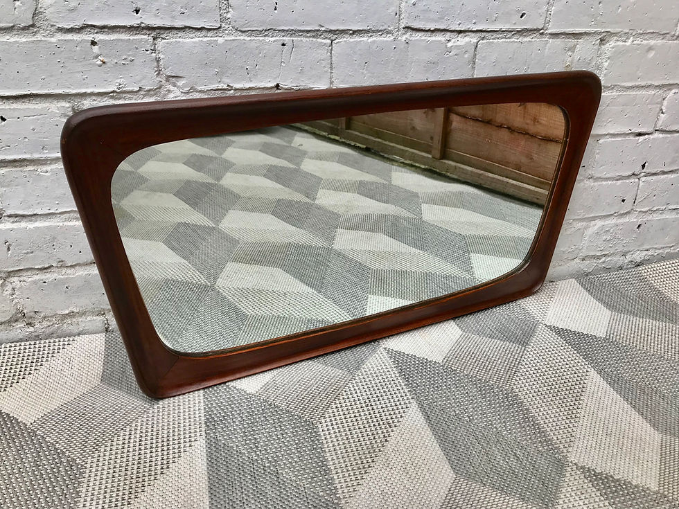 Miniatura: Vintage Retro Wall Mirror Rectangular #640