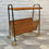 Thumbnail: Vintage Retro Magazine Rack Side Table German Wicker #655