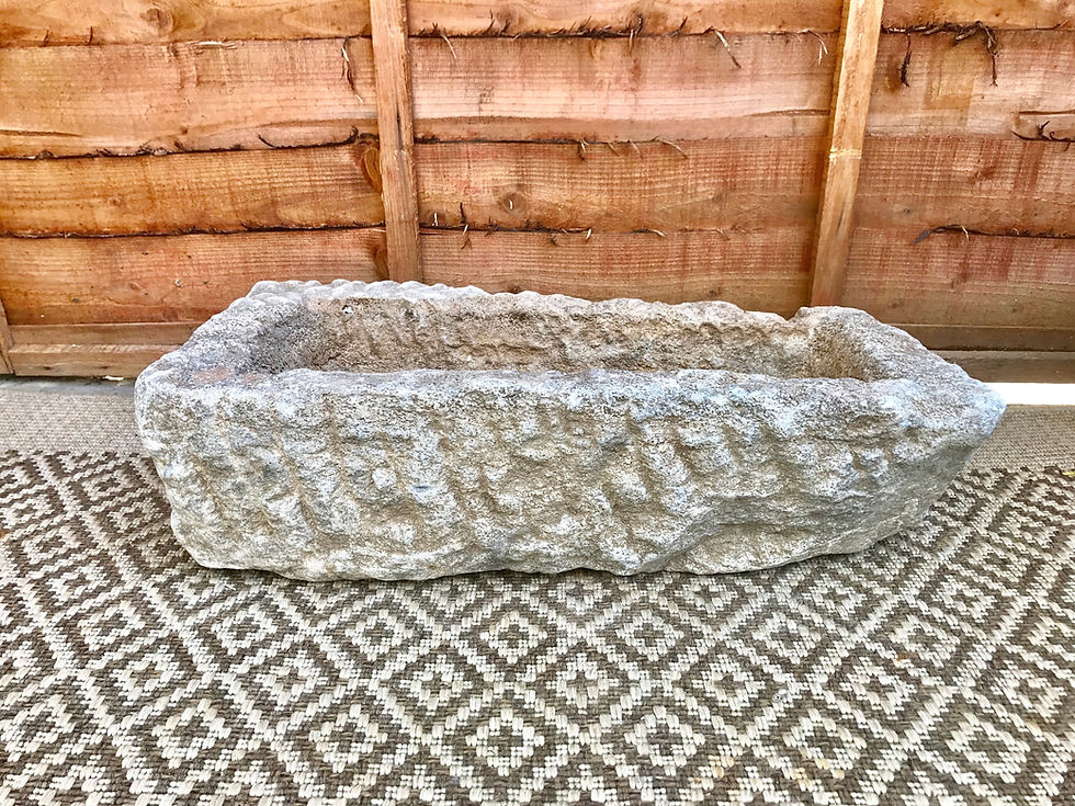 Composite Stone Garden Planter #372