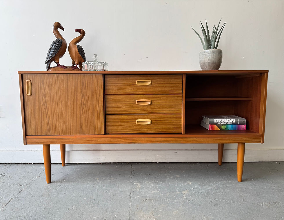Vintage Sideboard with Drawers styled