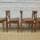 Miniature : SET OF4 DINING CHAIRS