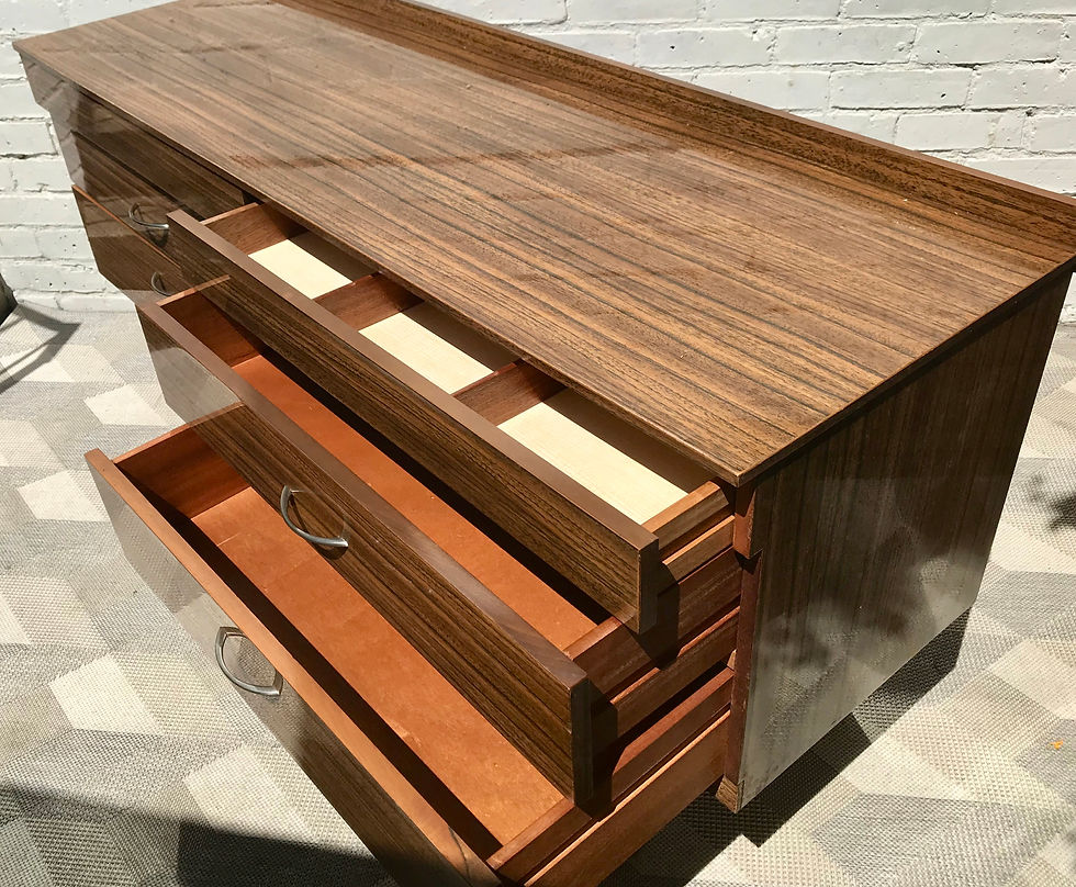 Miniatura: Vintage Retro Sideboard Cabinet Wooden #582