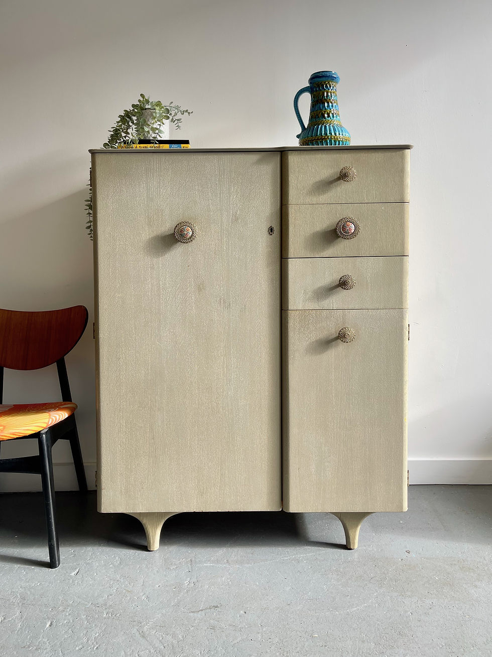 Miniatura: Vintage Single Wardrobe Tallboy
