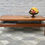 Miniature : Retro Coffee Table Bench Black Vinyl #474