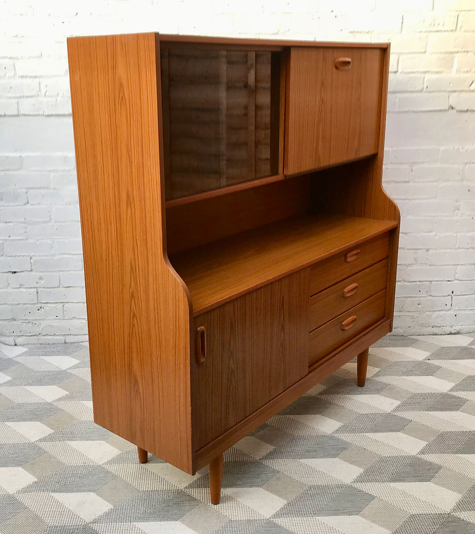 Miniatura: Vintage Retro Highboard Sideboard Schreiber #580