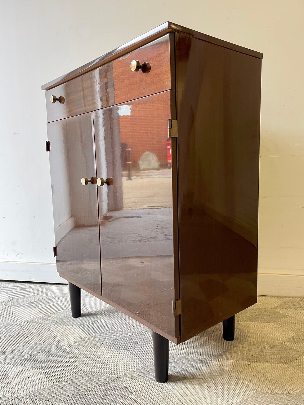 Miniatura: Vintage Cabinet Chest of Drawers by Schreiber