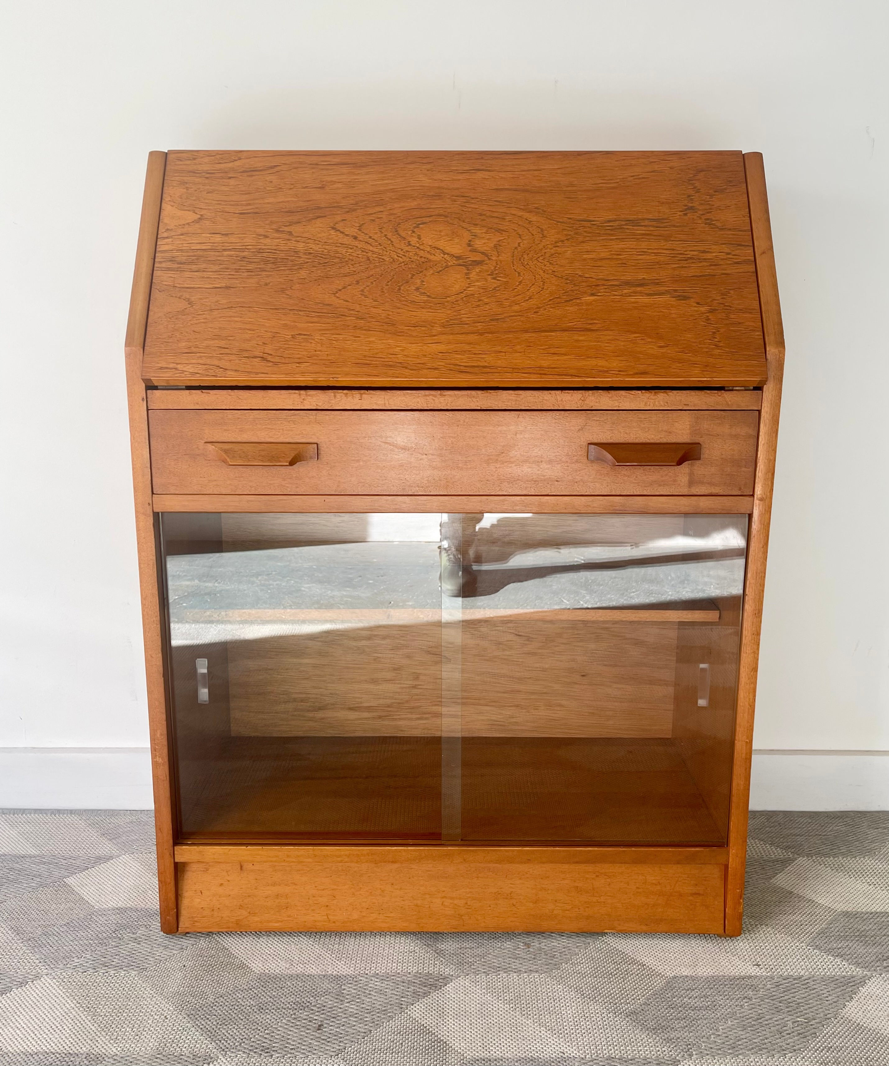 Vintage Bureau Desk with Drawer by Herbert E Gibbs