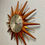 Miniature : Vintage Metamec Starburst Wall Clock Teak Copper #964