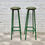 Miniature : Pair of Vintage Bar Stools Kitchen Stools #D152