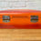 Thumbnail: Vintage Retro Orange Enamel Bread Bin #447