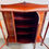 Miniatura: Large Vintage Glass Display Cabinet open