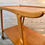 Miniatura: Vintage Danish Wooden Trolley Bar Cart #621