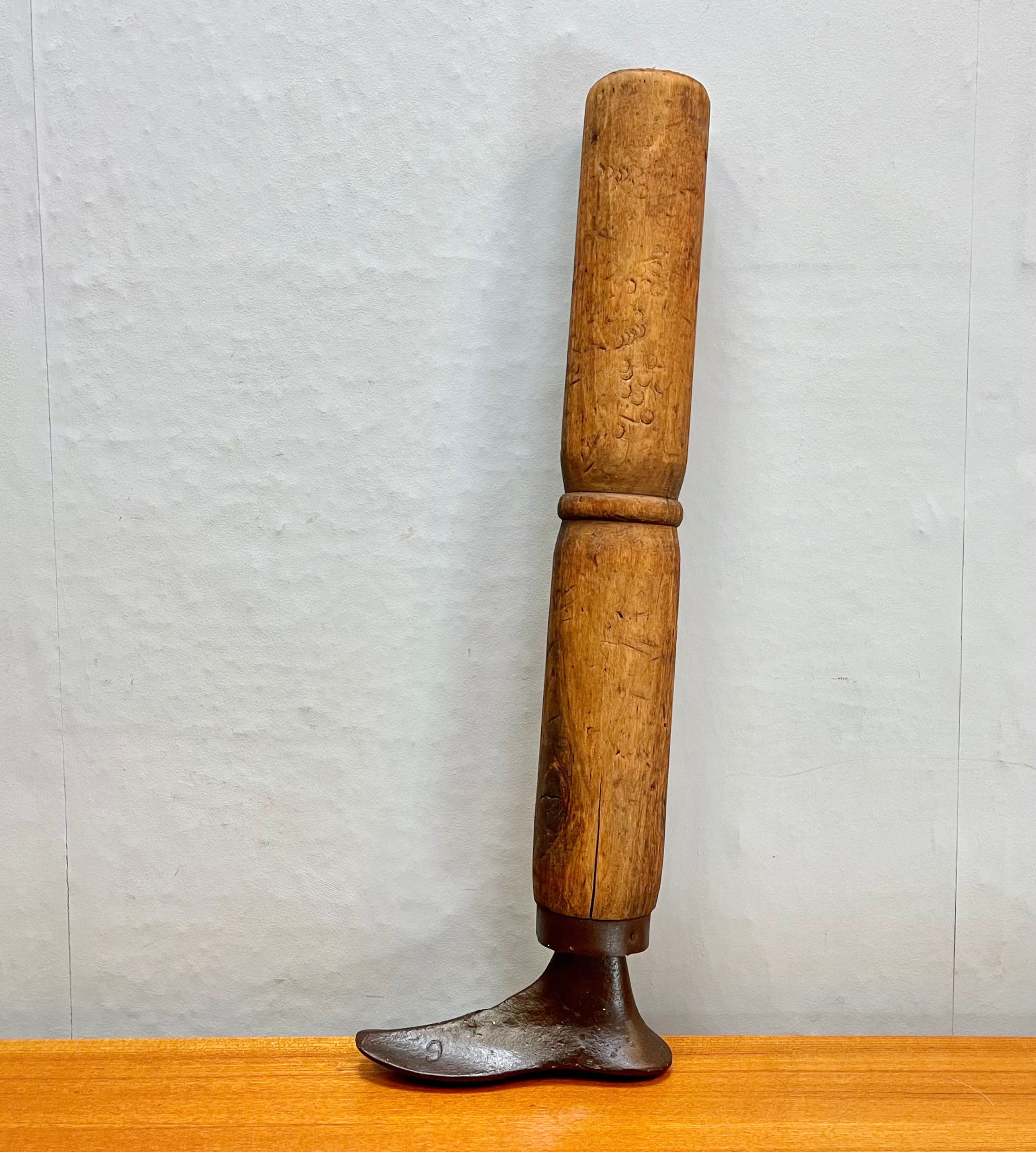 Vintage Wooden Shoe Making Last C