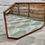 Miniature : Vintage Octagonal Wall Mirror Wood Frame