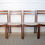 Miniature : MID CENTURY DINING CHAIRS x 4