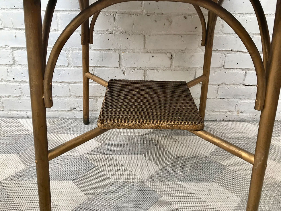 Miniatura: Vintage Lloyd Loom Dining Side Table #842
