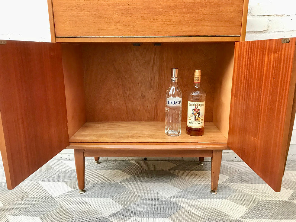 Miniature : Vintage Retro Cocktail Cabinet #562