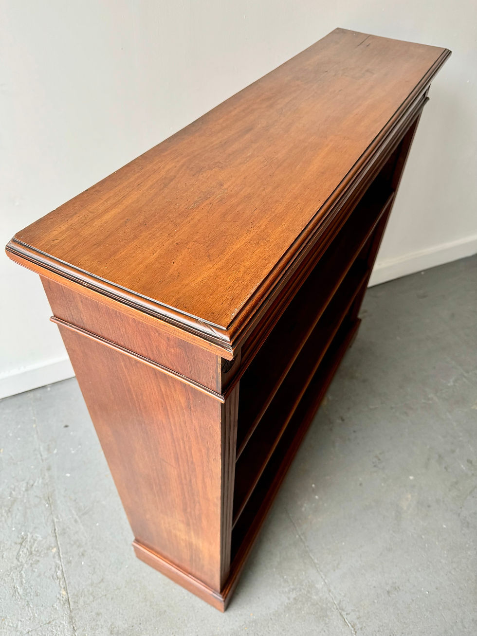Thumbnail: Antique Open Bookcase by J&B Blower LTD corner