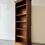 Miniature : Vintage Tall Thin Bookcase right side