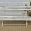 Miniature : ANTIQUE FOLDING FOLDING GARDEN BENCH