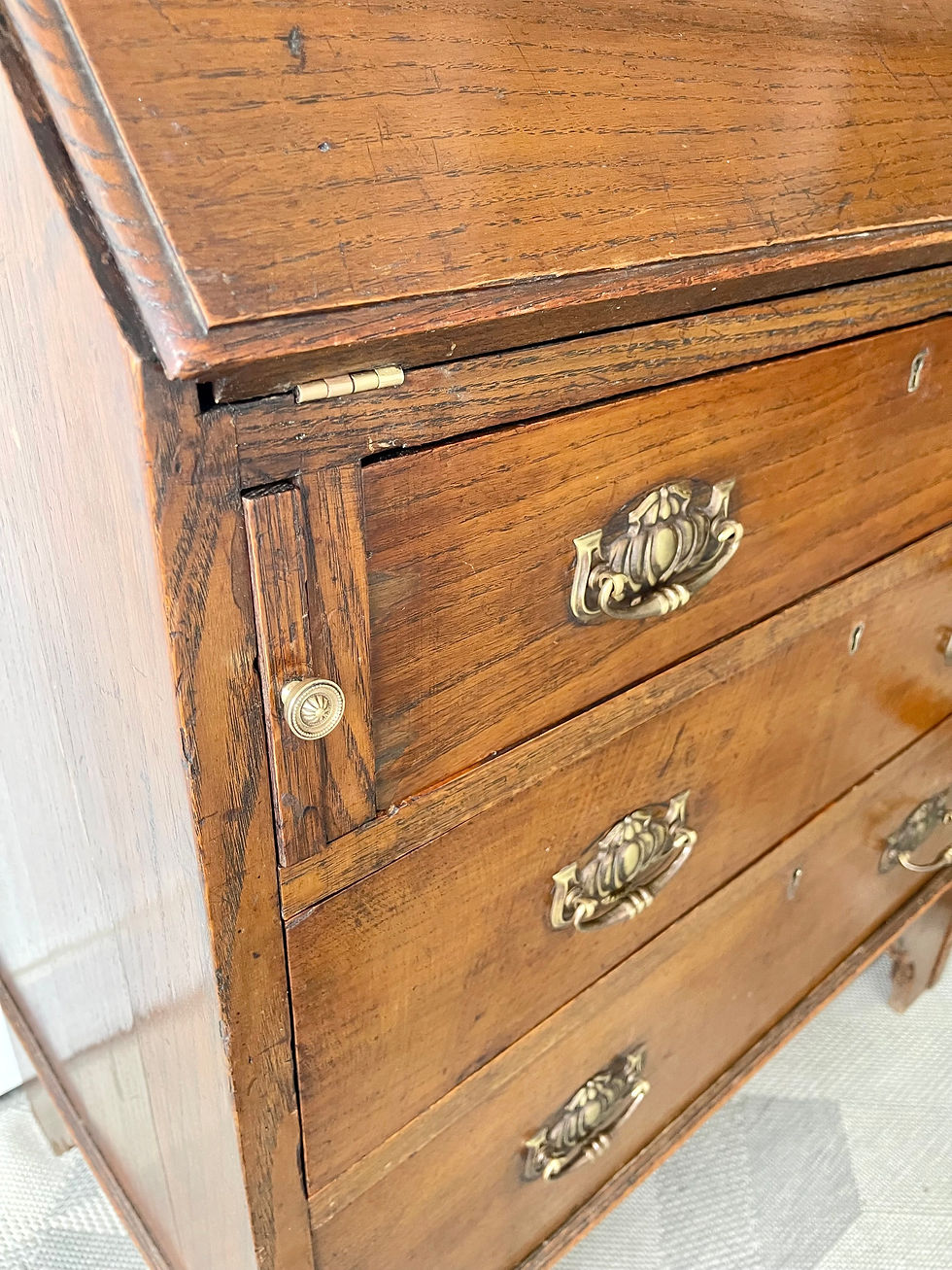 Miniatura: Antique Vintage Bureau with Drawers