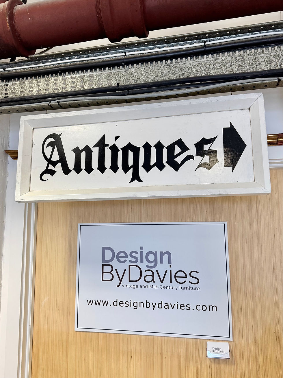 Thumbnail: antiques sign styled