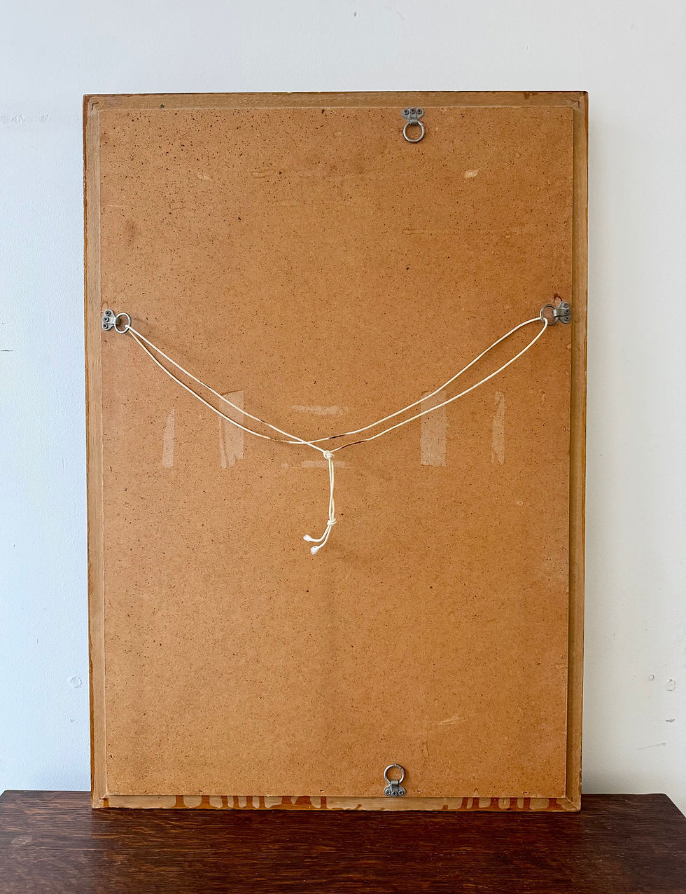 Miniatura: Vintage Bevelled Wall Mirror Campaign Style