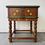 Thumbnail: Antique Swedish Side Table Hand Painted Folk Art front