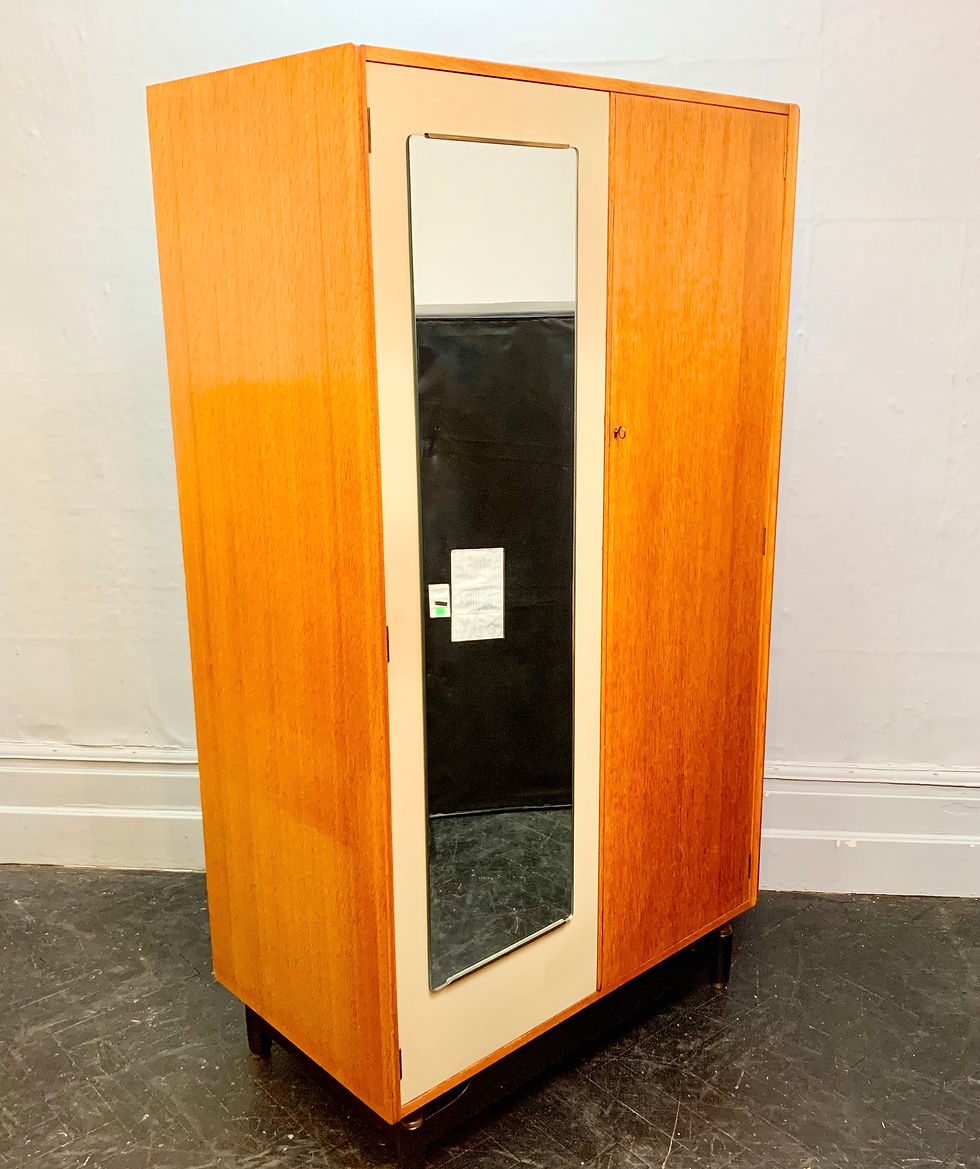 Thumbnail: Vintage G Plan Wardrobe With Mirror