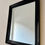 Miniatura: Vintage Rectangular Wall Mirror with Black Frame