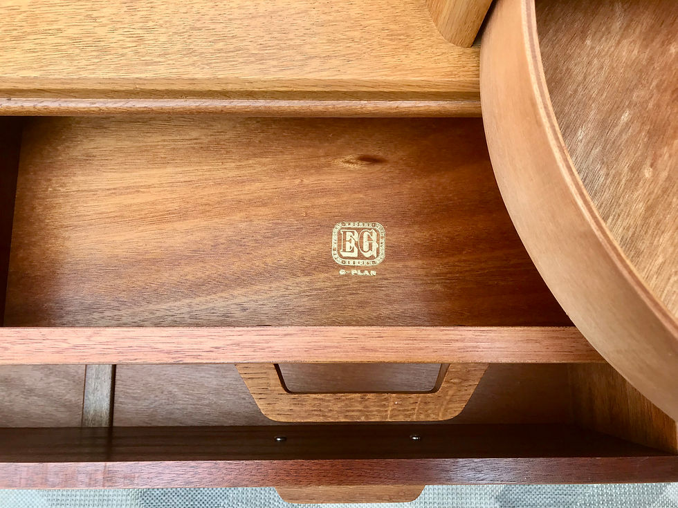 Thumbnail: Vintage G Plan Dressing Table Drawers Mirror #731